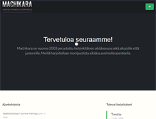 Tablet Screenshot of machikara.fi